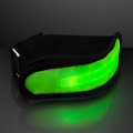 Blank Light Up Neon Green LED Arm Band for Night Runs